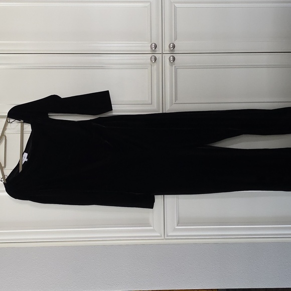 NWT REISS | $290 Ella Velvet Jumpsuit - Picture 7 of 10
